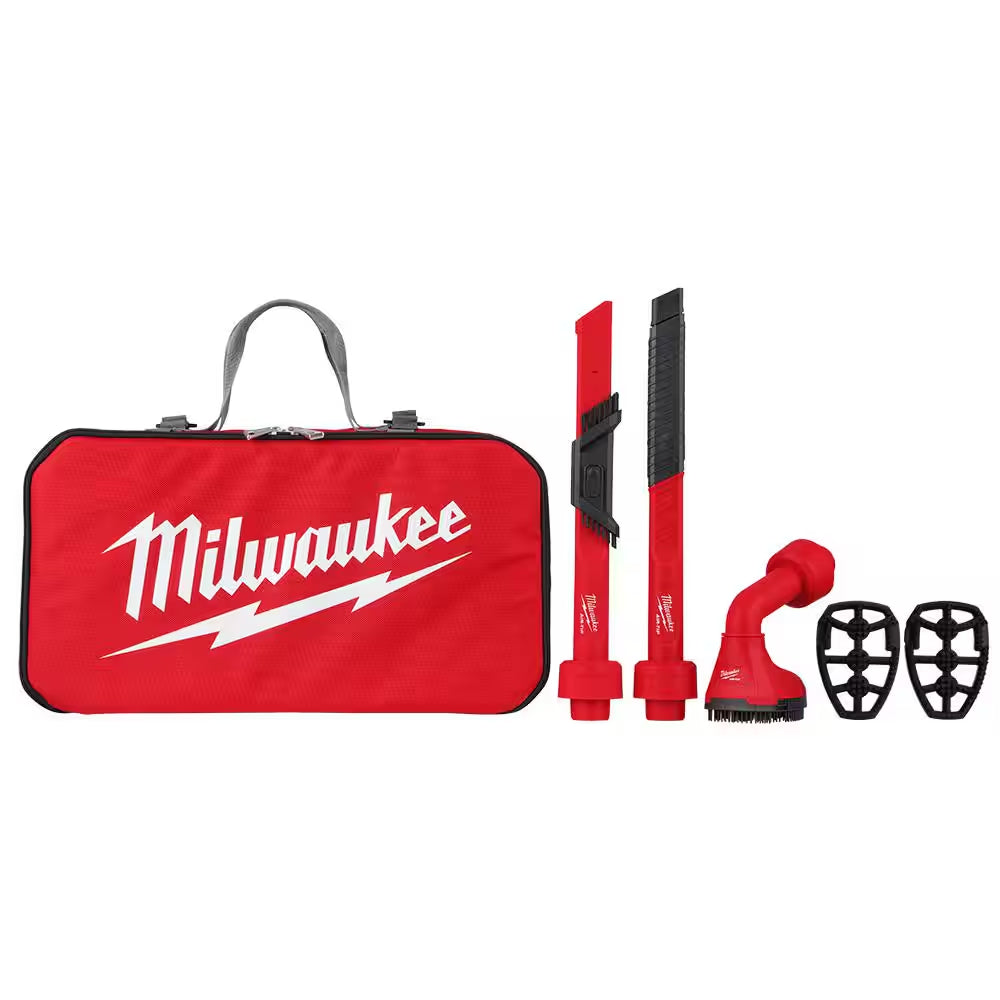 AIR-TIP 1-1/4 In. - 2-1/2 In. Automotive Kit W/Crevice Tools, Utility Nozzle and Bag for Wet/Dry Shop Vacuums (4-Piece)