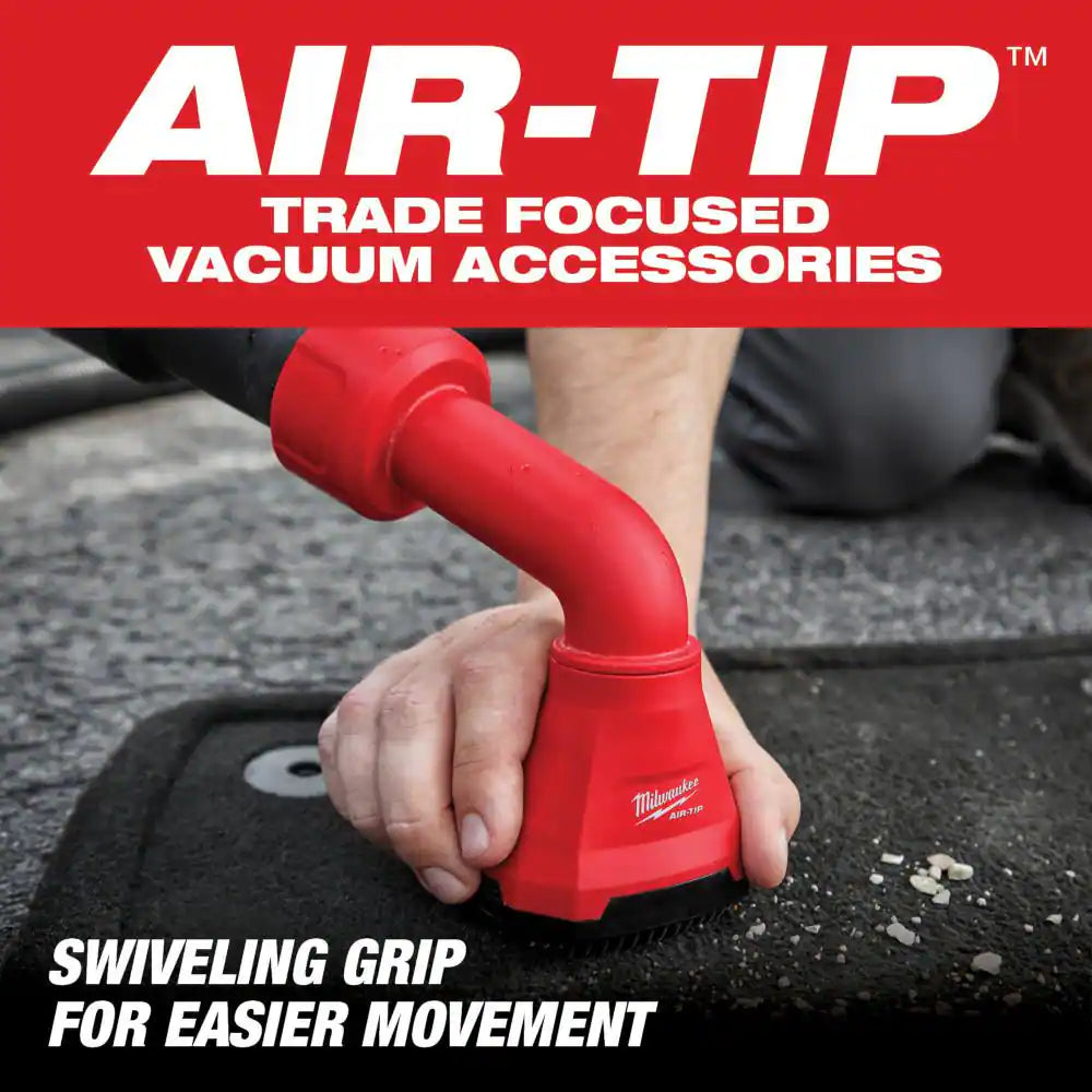 AIR-TIP 1-1/4 In. - 2-1/2 In. Automotive Kit W/Crevice Tools, Utility Nozzle and Bag for Wet/Dry Shop Vacuums (4-Piece)