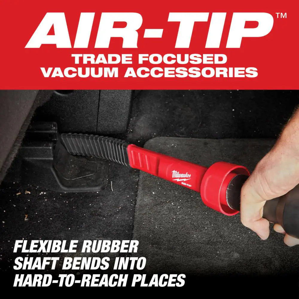 AIR-TIP 1-1/4 In. - 2-1/2 In. Automotive Kit W/Crevice Tools, Utility Nozzle and Bag for Wet/Dry Shop Vacuums (4-Piece)