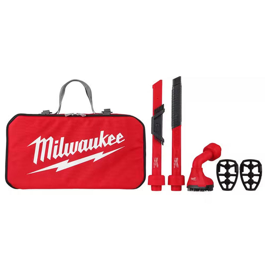 AIR-TIP 1-1/4 In. - 2-1/2 In. Automotive Kit W/Crevice Tools, Utility Nozzle and Bag for Wet/Dry Shop Vacuums (4-Piece)